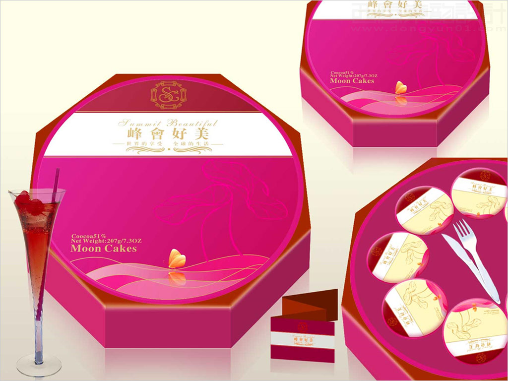 榮尊堡峰會(huì)俱樂部峰會(huì)·好美月餅禮盒包裝設(shè)計(jì)