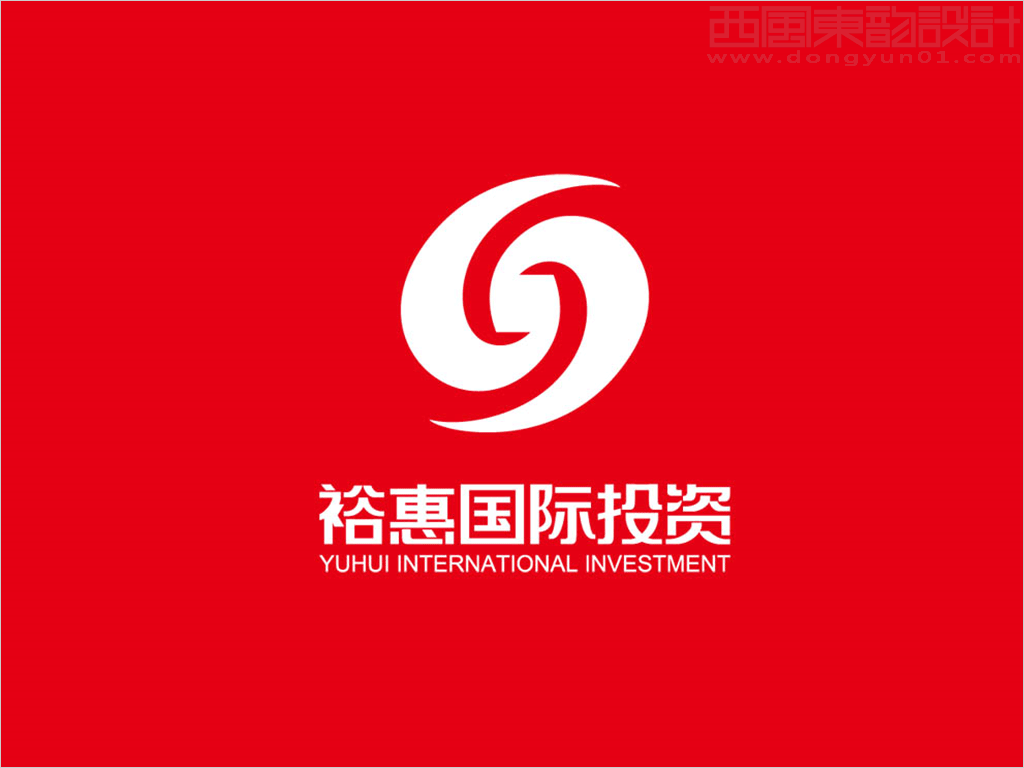 北京?；輫H投資有限公司標(biāo)志設(shè)計反白圖