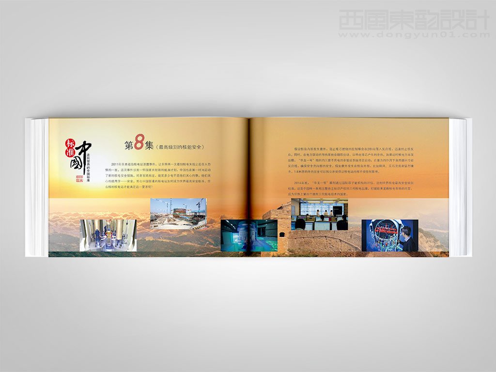 《中國(guó)標(biāo)準(zhǔn)化》雜志社標(biāo)準(zhǔn)中國(guó)卡冊(cè)設(shè)計(jì)之最高級(jí)別的核能安全內(nèi)頁(yè)設(shè)計(jì)