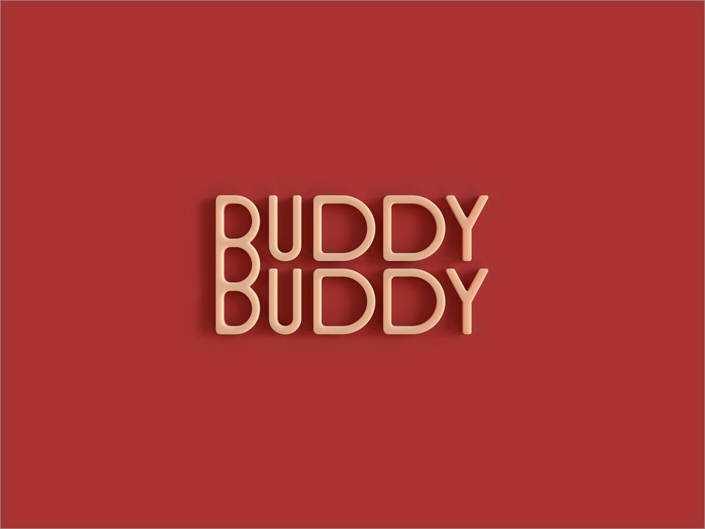 比利時Buddy Buddy堅(jiān)果醬logo設(shè)計(jì)