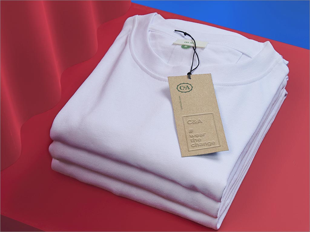 荷蘭快時尚品牌C＆A內(nèi)衣吊牌設(shè)計(jì)