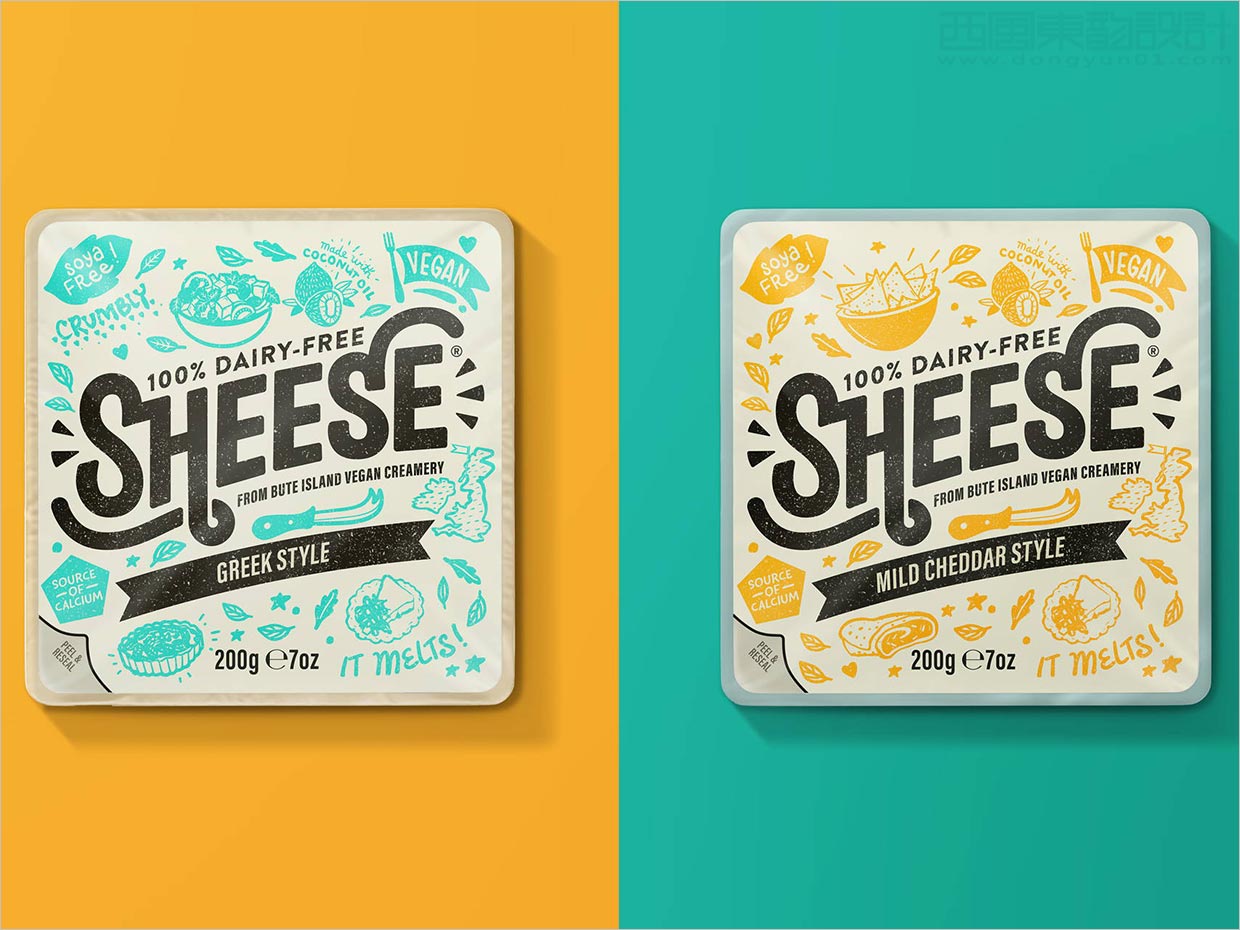 Sheese！純素奶酪包裝設(shè)計(jì)不一定要那么好！