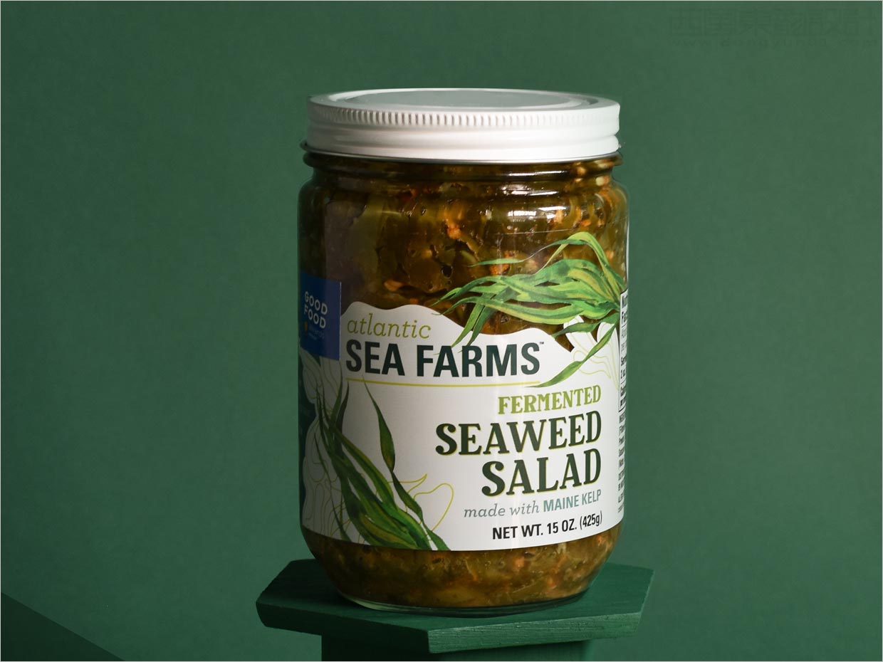 美國Atlantic Sea Farms即食海帶結(jié)包裝設(shè)計(jì)