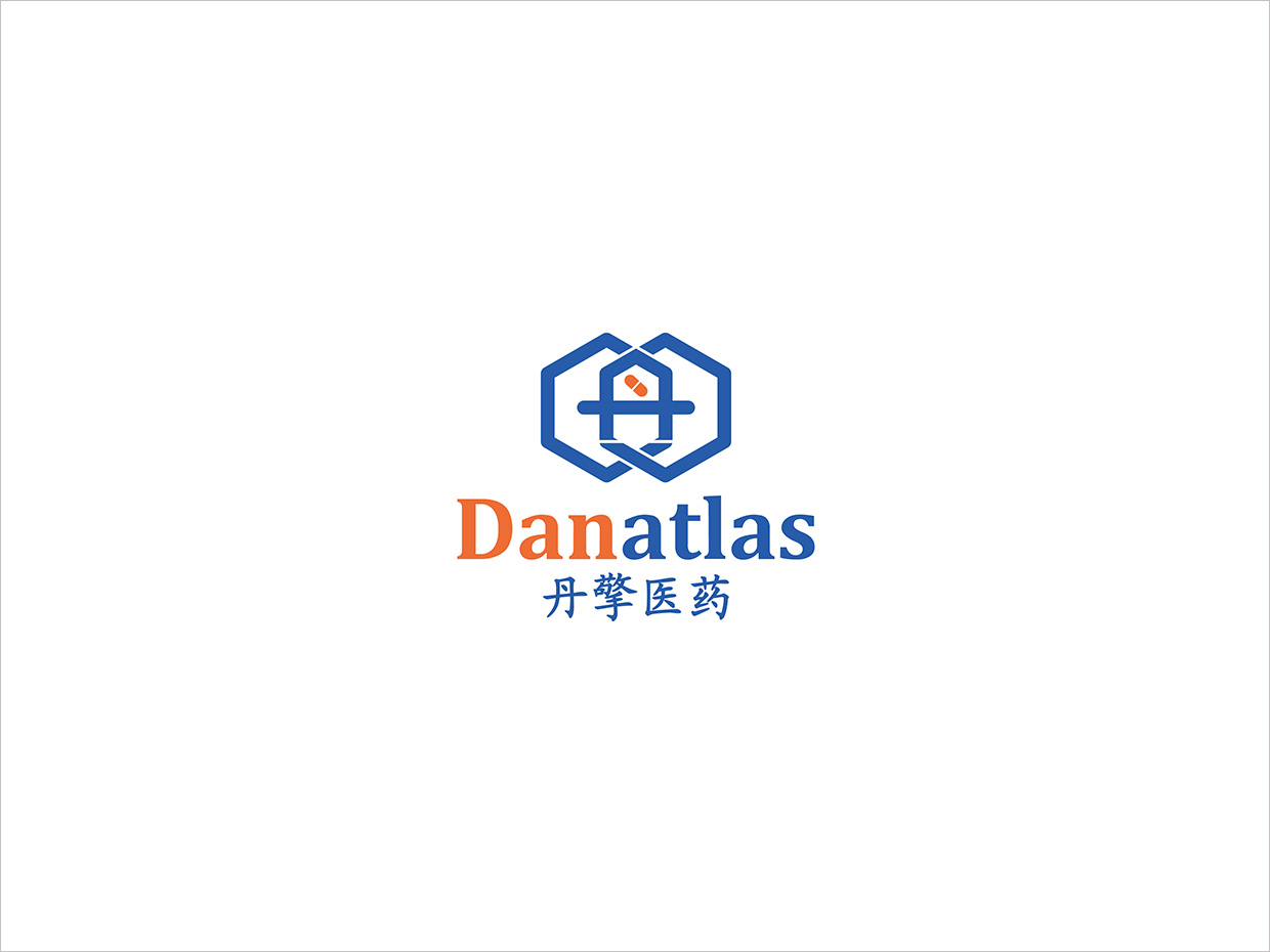 北京丹擎醫(yī)藥科技公司logo設(shè)計