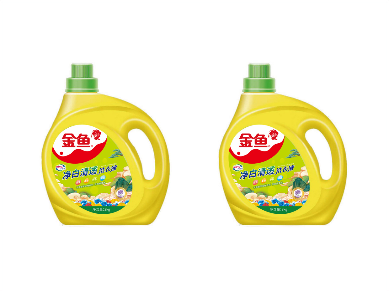 北京金魚洗衣液日化用品包裝設(shè)計