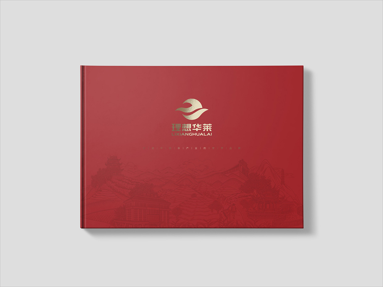 理想華萊科技集團(tuán)公司畫冊設(shè)計(jì)之封面設(shè)計(jì)