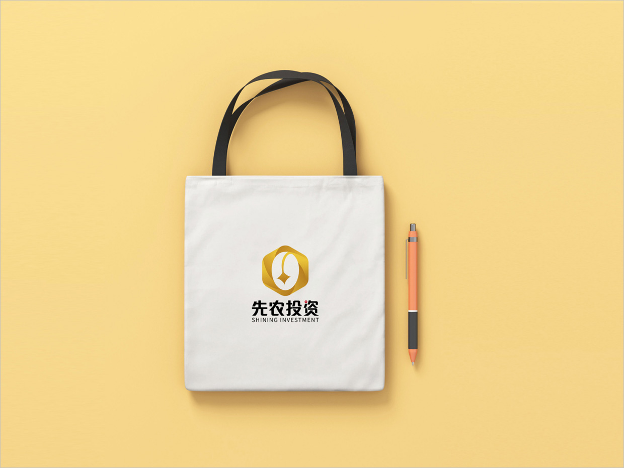 北京先農(nóng)投資管理公司logo設(shè)計(jì)之應(yīng)用效果